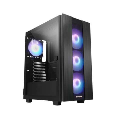 CHIEFTEC Hunter 2 gaming chassis ATX Bl