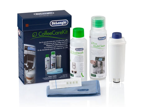 Delonghi | DLSC306 Maintenance Care Kit for Bean to Cup & Espresso Coffee Machines, includes five cleaning accessories