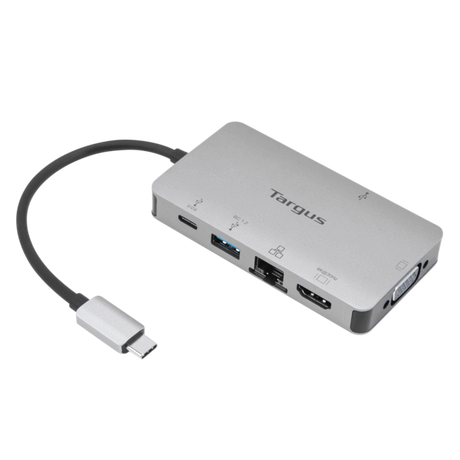 Targus | USB-C DP Alt Mode Single Video 4K HDMI/VGA Docking Station with 100W PD Pass-Thru | DOCK419EUZ | VGA (D-Sub) ports quantity 1 | HDMI ports quantity 1