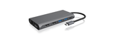 Raidsonic | 12-in-1 USB Type-C dock with PD 100W | BOX IB-DK4050-CPD | Dock | Ethernet LAN (RJ-45) ports 1 | USB 3.0 (3.1 Gen 1) Type-C ports quantity 1 | USB 3.0 (3.1 Gen 1) ports quantity 2 | HDMI ports quantity 2 | Ethernet LAN