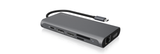 Raidsonic | 12-in-1 USB Type-C dock with PD 100W | BOX IB-DK4050-CPD | Dock | Ethernet LAN (RJ-45) ports 1 | USB 3.0 (3.1 Gen 1) Type-C ports quantity 1 | USB 3.0 (3.1 Gen 1) ports quantity 2 | HDMI ports quantity 2 | Ethernet LAN