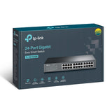 TP-LINK | Switch | TL-SG1024DE | Web Managed | Rackmountable | Gigabit Ethernet (copper) ports quantity 24 | 36 month(s)