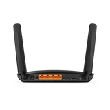 TP-LINK | 4G LTE Router | TL-MR6400 | 802.11n | 300 Mbit/s | 10/100 Mbit/s | Ethernet LAN (RJ-45) ports 3 | Mesh Support No | MU-MiMO No | 4G | Antenna type 2xExternal | No USB