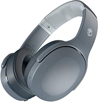 Skullcandy | Wireless Headphones | Crusher Evo | Wireless | Over-Ear | Microphone | Chill Grey