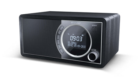 Sharp DR-450(BK) Digital Radio, FM/DAB/DAB+, Bluetooth 4.2, Alarm function, Midnight Black | Sharp | Digital Radio | DR-450(BK) | Bluetooth | Midnight Black