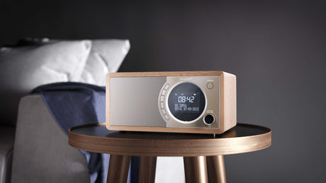 Sharp DR-450(BR) Digital Radio, FM/DAB/DAB+, Bluetooth 4.2, Alarm function, Brown | Sharp | Digital Radio | DR-450(BR) | Bluetooth | Brown