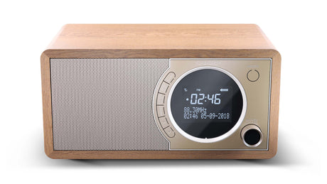 Sharp DR-450(BR) Digital Radio, FM/DAB/DAB+, Bluetooth 4.2, Alarm function, Brown | Sharp | Digital Radio | DR-450(BR) | Bluetooth | Brown