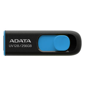ADATA | USB Flash Drive | UV128 | 256 GB | USB Type-A | Black/Blue