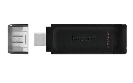 Kingston | USB Flash Drive | DataTraveler 70 | 256 GB | USB Type-C | Black