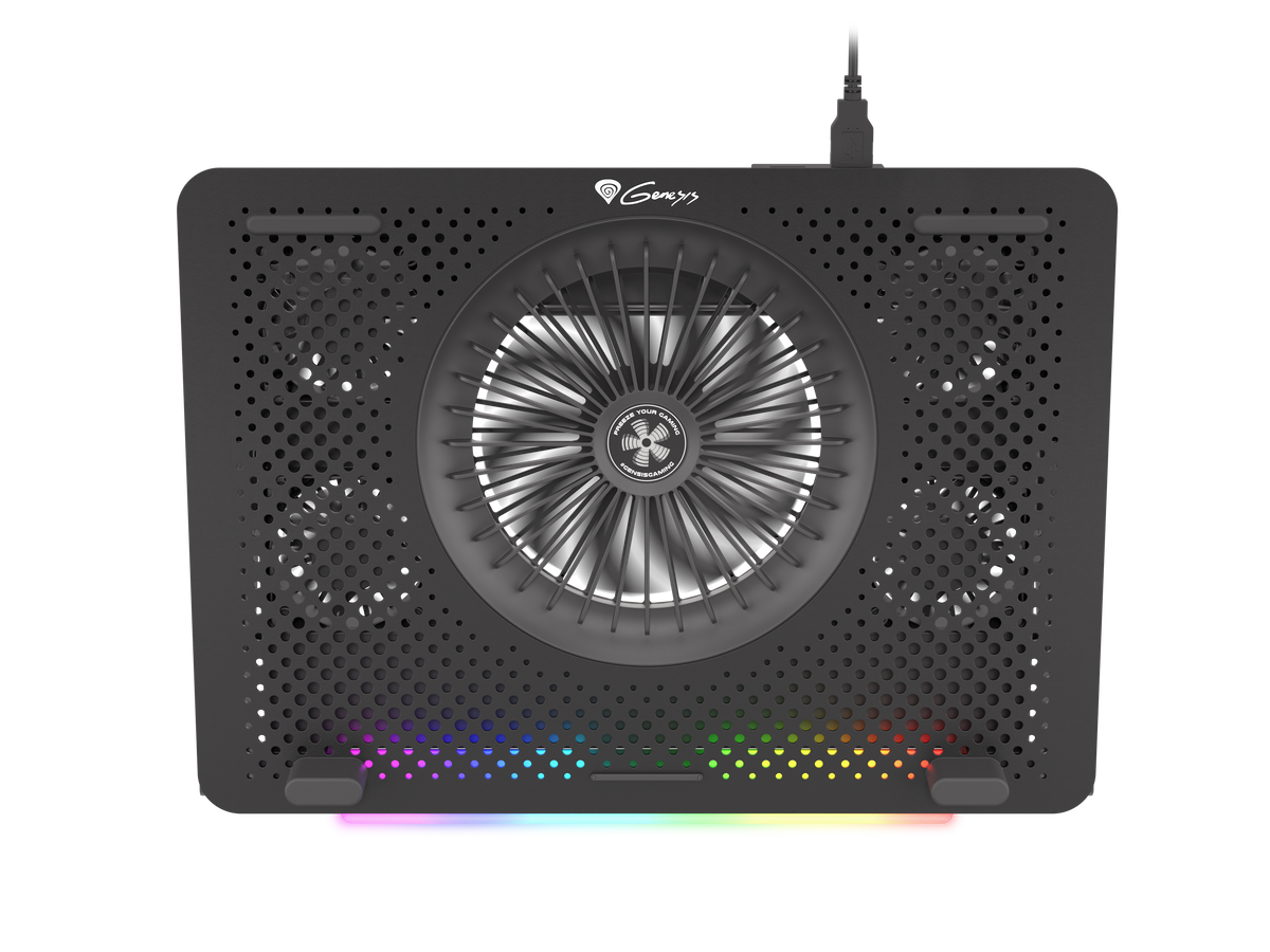 Genesis | Laptop Cooling Pad | OXID 450 | 260 x 360 x 40 mm | Black