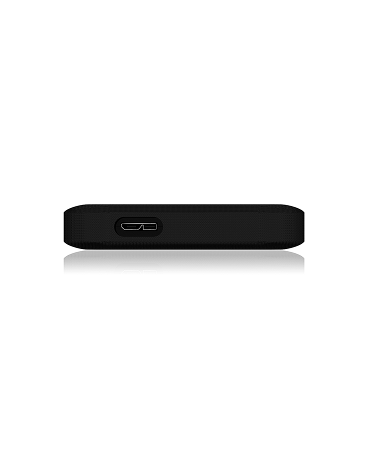 Raidsonic | ICY BOX | IB-233U3-B External enclosure for 2.5" SATA HDD/SSD with USB 3.0 interface and silicone protection sleeve | SATA I, II, III | USB 3.0 | 2.5"