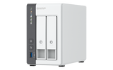 QNAP 2-bay 2.5 GbE NAS with Integrated NPU | TS-216G | ARM 4-core | Cortex-A55 | Processor frequency 2.0 GHz | 4 GB