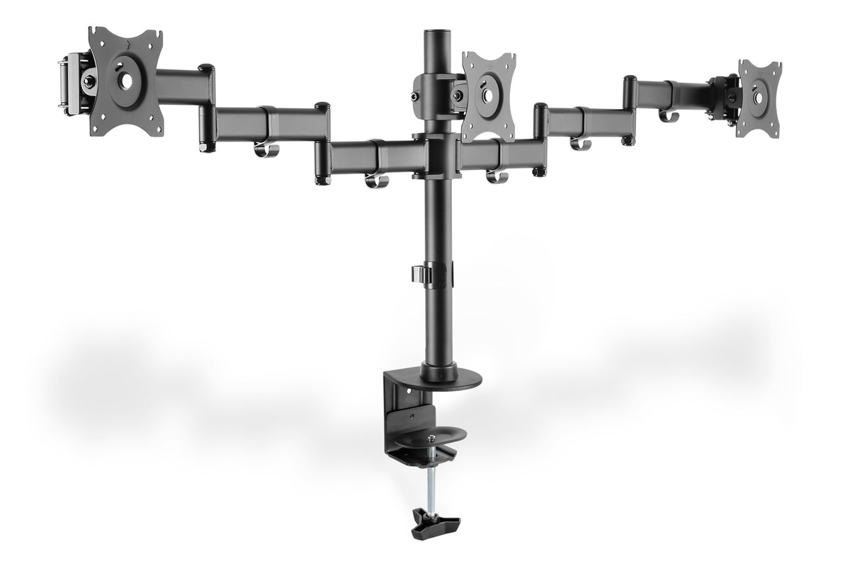 Digitus | Desk Mount | DA-90362 | Tilt, Height adjustment, Rotate | 15-27 " | Black