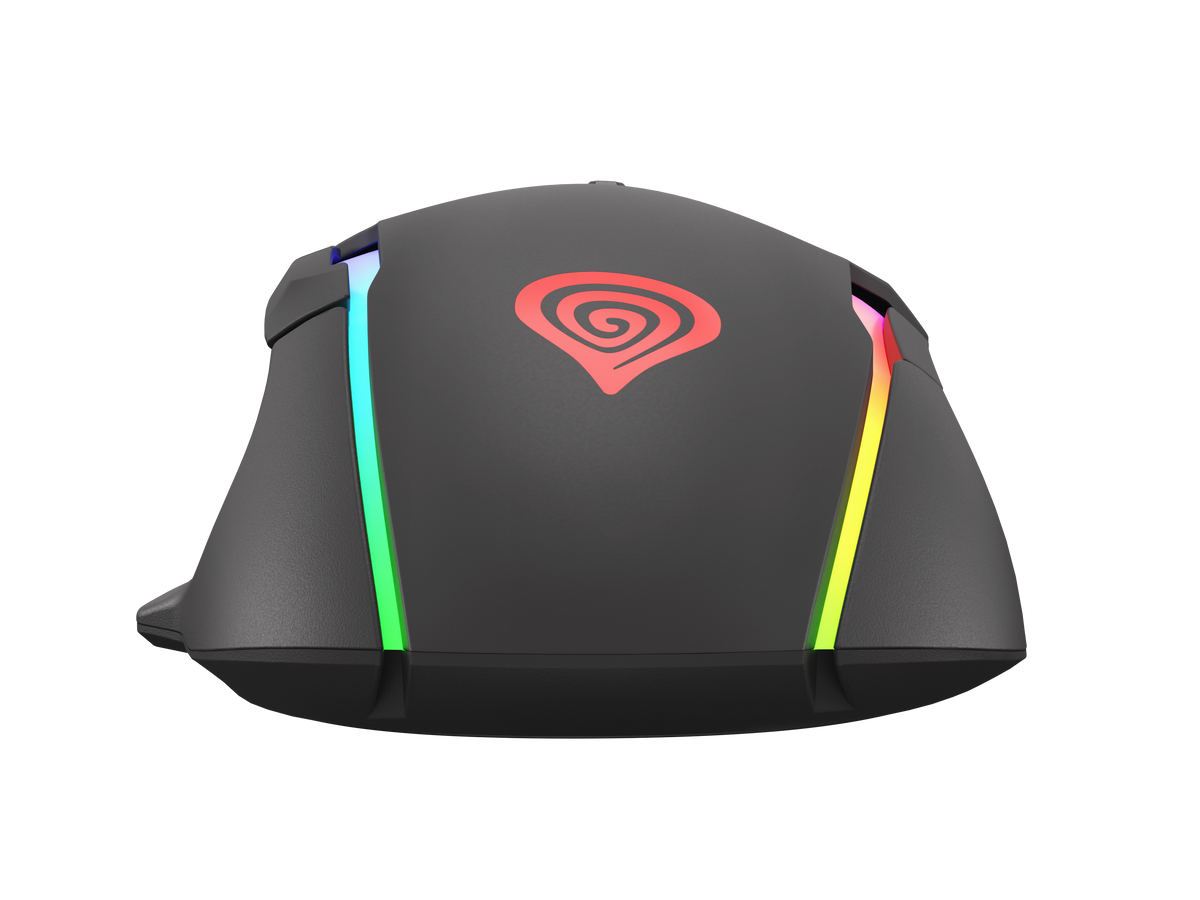 GENESIS Xenon 220 Gaming Mouse, 500 - 6400DPI, Wired, Black | Genesis