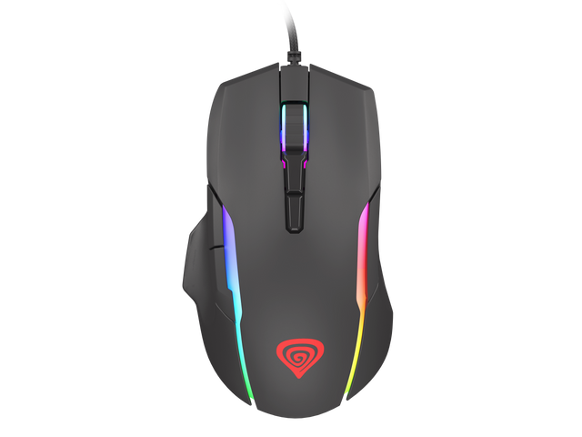 GENESIS Xenon 220 Gaming Mouse, 500 - 6400DPI, Wired, Black | Genesis
