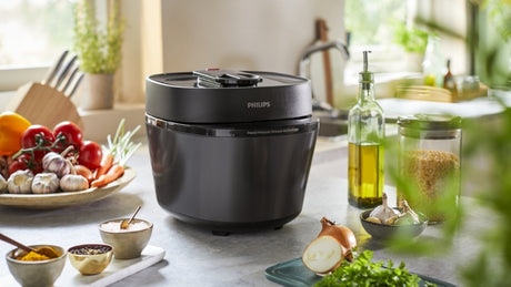 Philips | All-in-one Pressure Cooker | HD2151/40 | 1000 W | 5 L | Number of programs 12 | Black