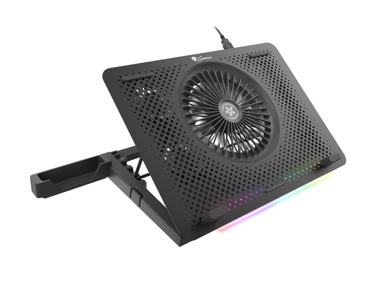 Genesis | Laptop Cooling Pad | OXID 450 | 260 x 360 x 40 mm | Black