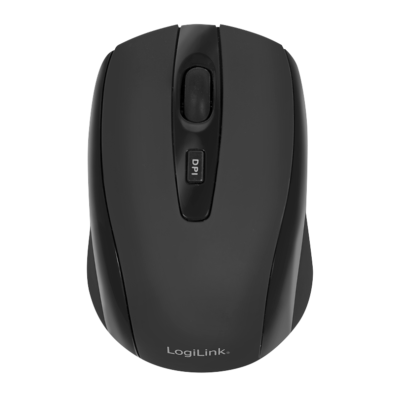 Logilink | Maus optisch Funk 2.4 GHz | wireless | 2.4GH wireless mini mouse with autolink | Black