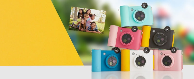 Kodak SMILE+ Momentinis fotoaparatas, 2x3'', Rausva (SPEC)