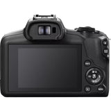 Canon | EOS R100 Mirrorless Camera + RF-S 18-45mm IS STM Lens + RF-S 55-210mm IS STM Lens | Megapixel 24.1 MP | Image stabilizer | ISO sensitivity (max) 256000 | Wi-Fi | Video recording | Manual | CMOS | Black