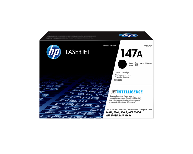 HP 147A (W1470A) Lazerinė kasetė, Juoda