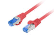 LANBERG patchcord cat.6A FTP 0.5m red