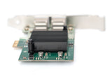 Digitus | Gigabit Ethernet PCI Express Card, 2-port 32-bit, low profile bracket, Intel chipset | DN-10132