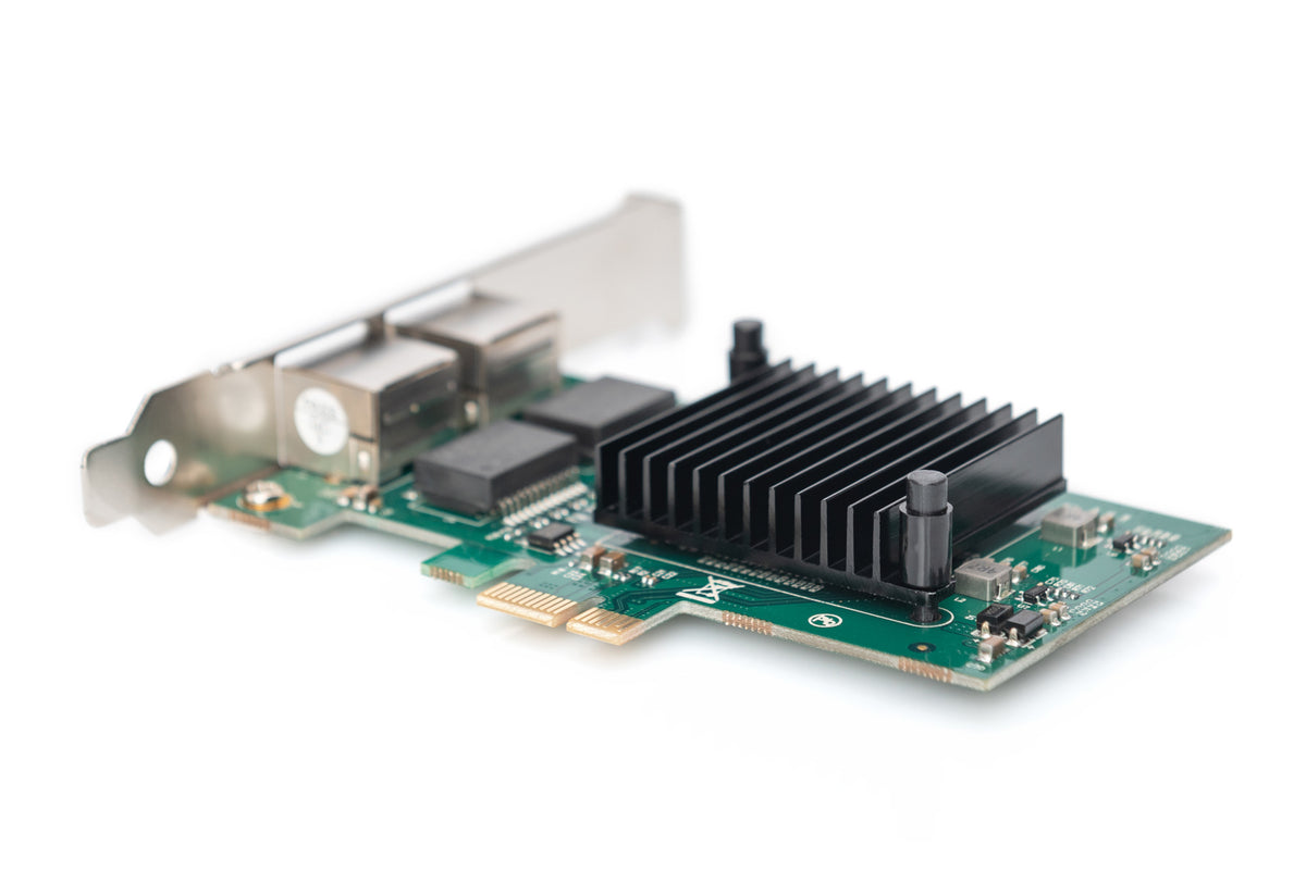 Digitus | Gigabit Ethernet PCI Express Card, 2-port 32-bit, low profile bracket, Intel chipset | DN-10132