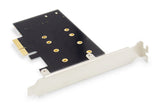 Digitus | M.2 NGFF / NVMe SSD PCI Express 3.0 (x4) Add-On Card | DS-33170