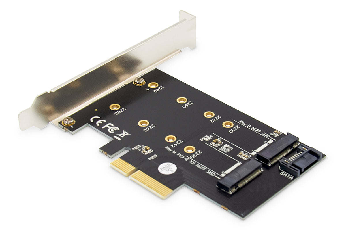 Digitus | M.2 NGFF / NVMe SSD PCI Express 3.0 (x4) Add-On Card | DS-33170