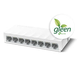TP-LINK | 8-Port 10/100Mbps Desktop Network Switch | LS1008 | Unmanaged | Desktop | Power supply type External