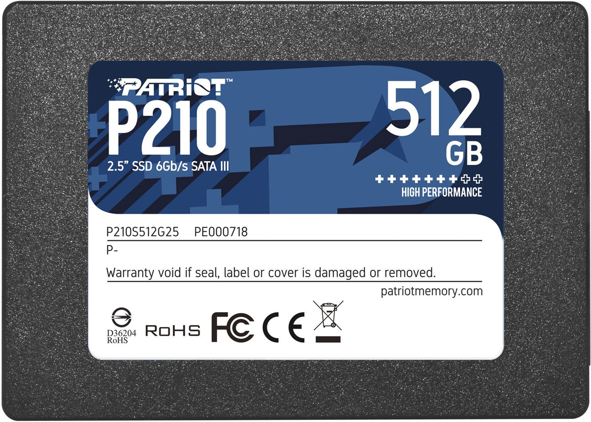 PATRIOT P210 SSD 2.5inch 512GB SATA 3