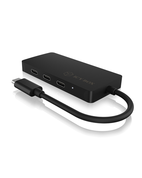 Raidsonic | 4-port hub with USB Type-C interface and PD port | IB-HUB1429-CPD