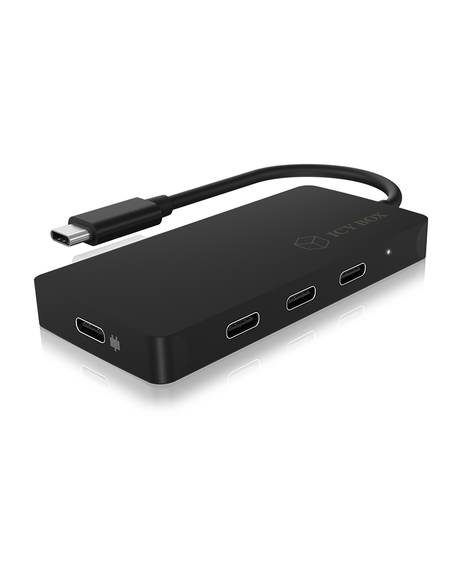 Raidsonic | 4-port hub with USB Type-C interface and PD port | IB-HUB1429-CPD