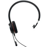 Jabra Evolve 20 MS Mono Laidinės ausinės, USB-A, Juoda