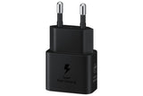 Samsung EP-T2510 25W AC Maitinimo adapteris USB-C + Kabelis USB-C, Juoda