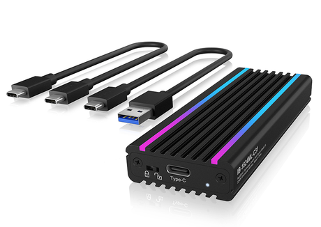 Raidsonic | Icy box | IB-1824ML-C31 Enclosure for 1x NVMe