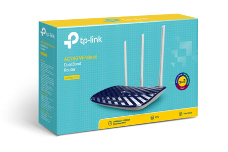TP-Link Archer C20 AC750 Wireless Dual Band Maršrutizatorius