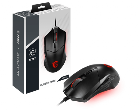 MSI | Clutch GM08 | Gaming Mouse | USB 2.0 | Black