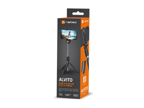 NATEC wireless selfie stick tripod BT