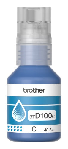 Brother BTD100C | Ink Bottle | Cyan