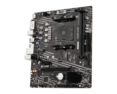 MSI | A520M-A PRO | Processor family AMD | Processor socket AM4 | DDR4 | Memory slots 2 | Chipset AMD A | Micro ATX