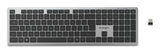 Kensington KB535 EQ Rechargeable Multi-Device Full Size Klaviatūra RF+BT, US, Space Grey