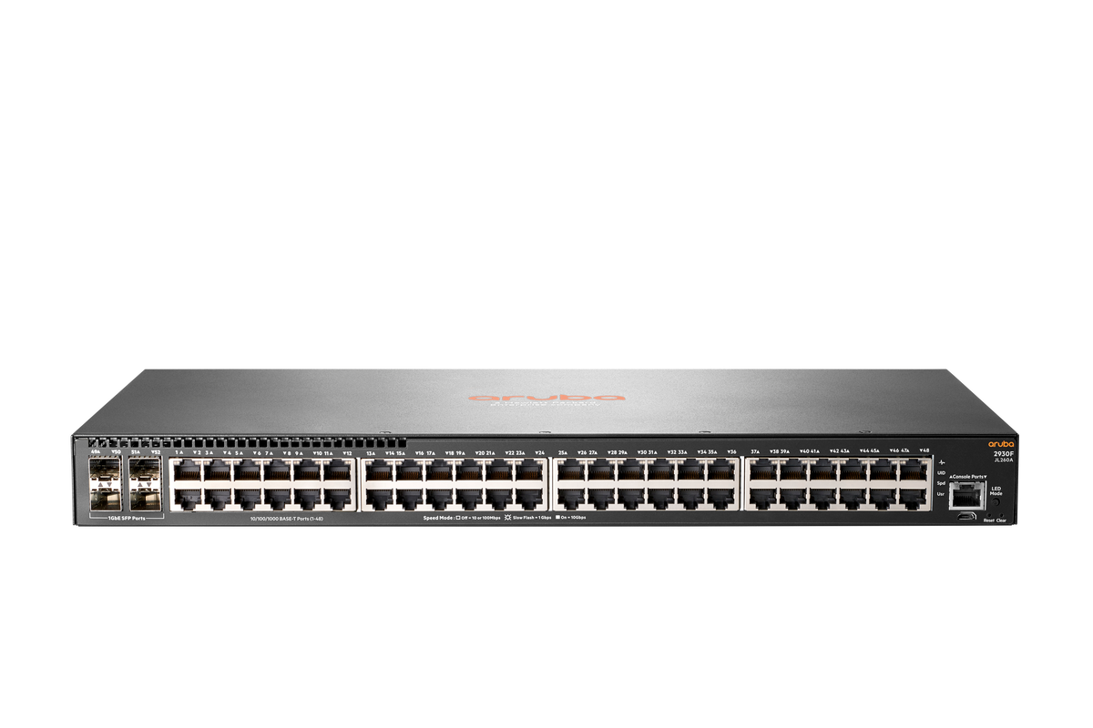 HPE Aruba 2930F 48G 4SFP Swch Europe - E
