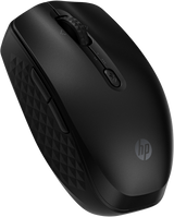 HP 425 Silent Wireless Bluetooth Mouse - Programmable, 4-way Scrolling - Black
