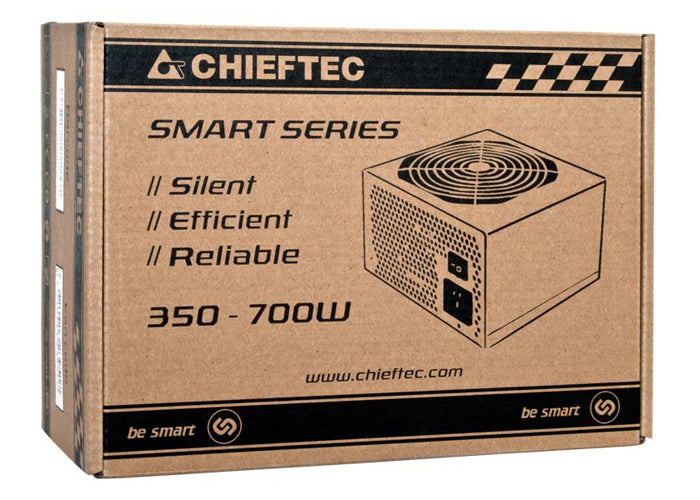 CHIEFTEC PSU 500W 12CM ATX12V V2.3 80+
