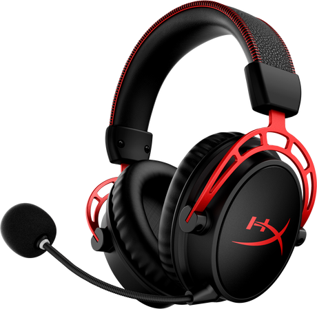 HyperX Cloud Alpha Belaidės žaidimų ausinės, Black-Red