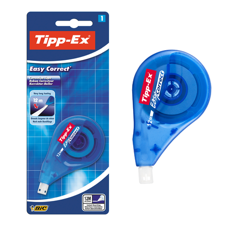 BIC Korekcinė juostelė TIPP-Ex Easy Correct 4,2mm x 12m, pakuotėje 1 vnt.