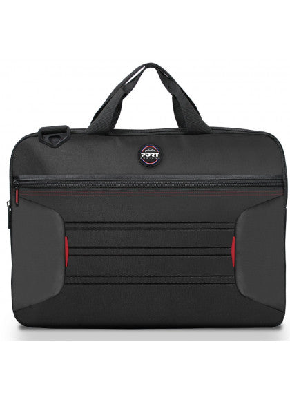 PORT DESIGNS | PREMIUM PACK 17.3 | Messenger - Briefcase | Black