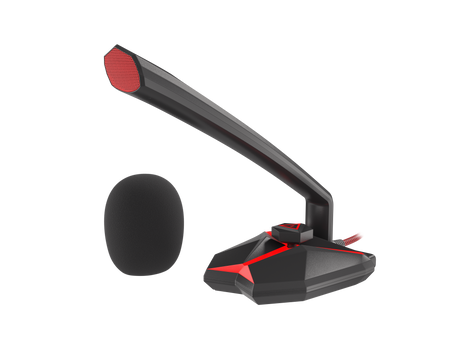 Genesis | Gaming microphone | Radium 200 | Black and red | USB 2.0